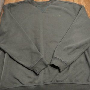 CARHARTT MEN'S SWEAT SHIRT SIZE XL COLOR OLVIE GREEN